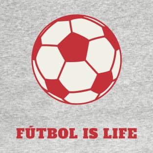 Futbol is Life - Lasso T-Shirt